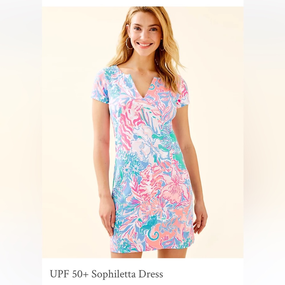NWOT Lilly Pulitzer UPF 50+ Sophiletta Dress